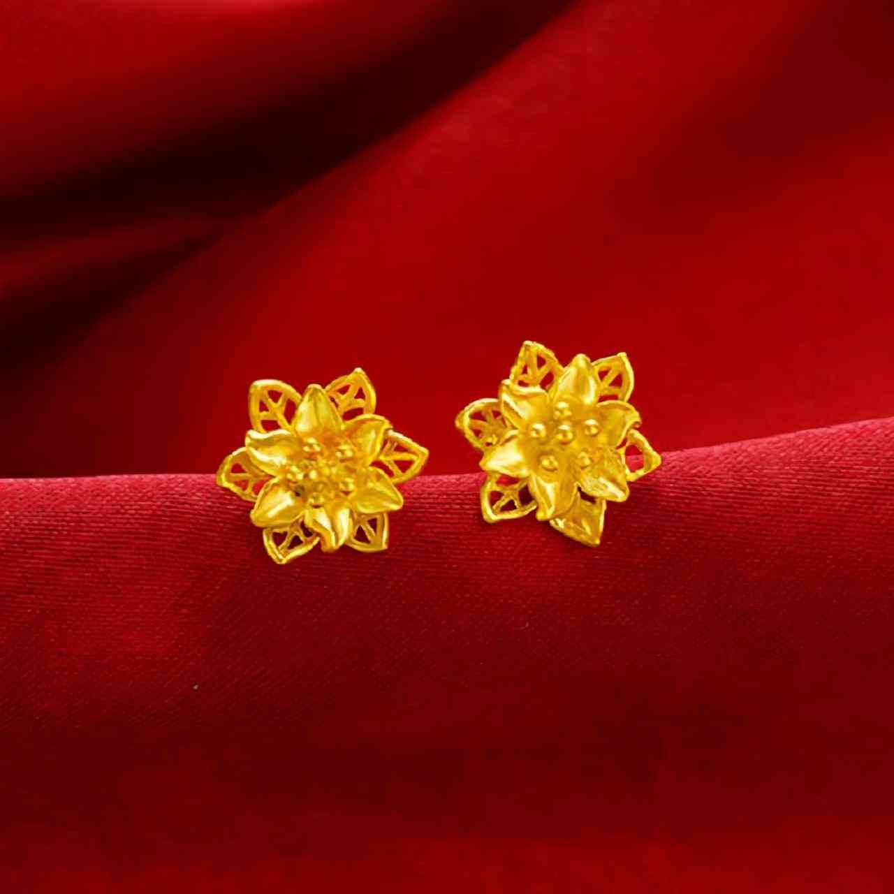 黃金耳環(huán).款式(黃金耳環(huán)2022年最流行款式圖片)插圖3