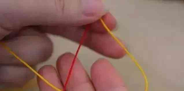 手串線繩怎樣打結(jié)(手串收尾打死扣圖解)插圖17