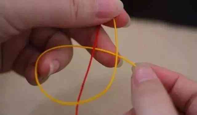 手串線繩怎樣打結(jié)(手串收尾打死扣圖解)插圖18