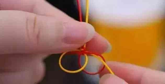 手串線繩怎樣打結(jié)(手串收尾打死扣圖解)插圖22