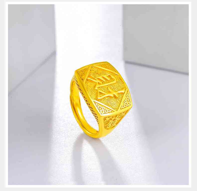 黃金戒指男(黃金戒指男士)插圖7