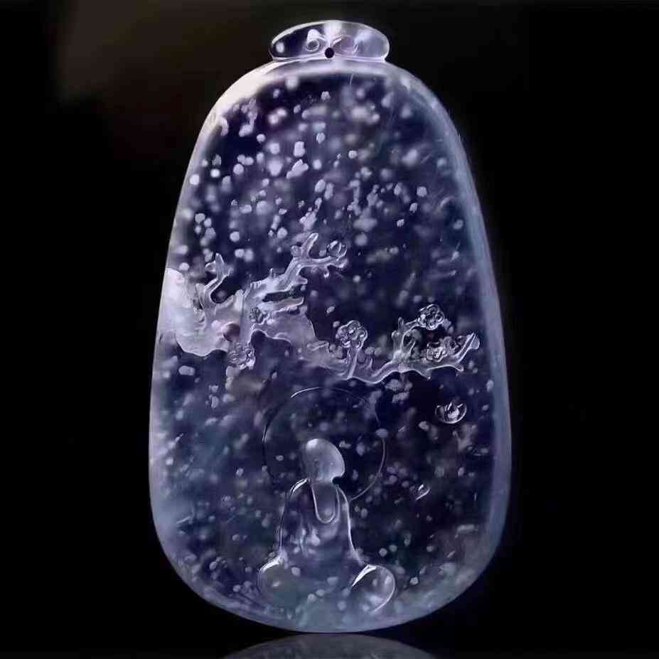 翡翠里面全是棉絮狀物(翡翠過(guò)燈全是棉絮狀是啥種)插圖5