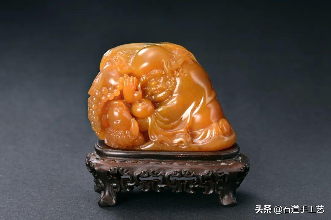 最極品田黃凍石(田黃凍石)插圖4