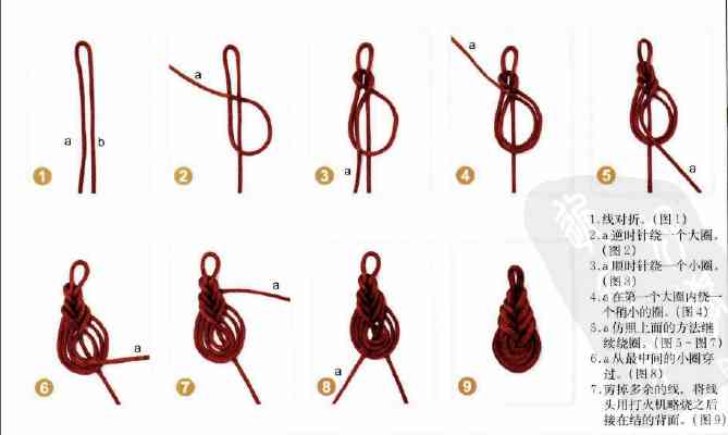 一步一步教你編手鏈(單繩一珠一結(jié))插圖15