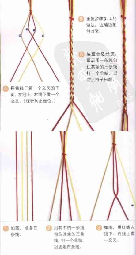 一步一步教你編手鏈(單繩一珠一結(jié))插圖30