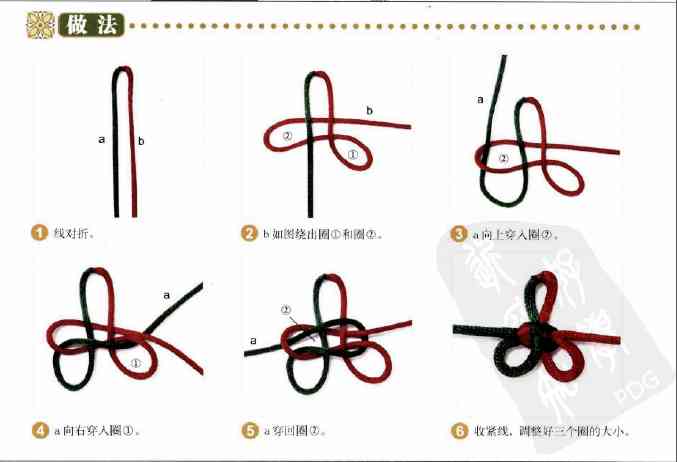 一步一步教你編手鏈(單繩一珠一結(jié))插圖40