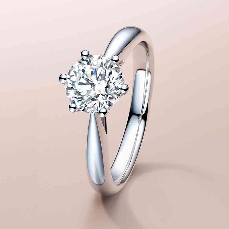 蒂芙尼經(jīng)典六爪鉆戒50分價格(蒂芙尼經(jīng)典六爪鉆戒圖片及價格)插圖1