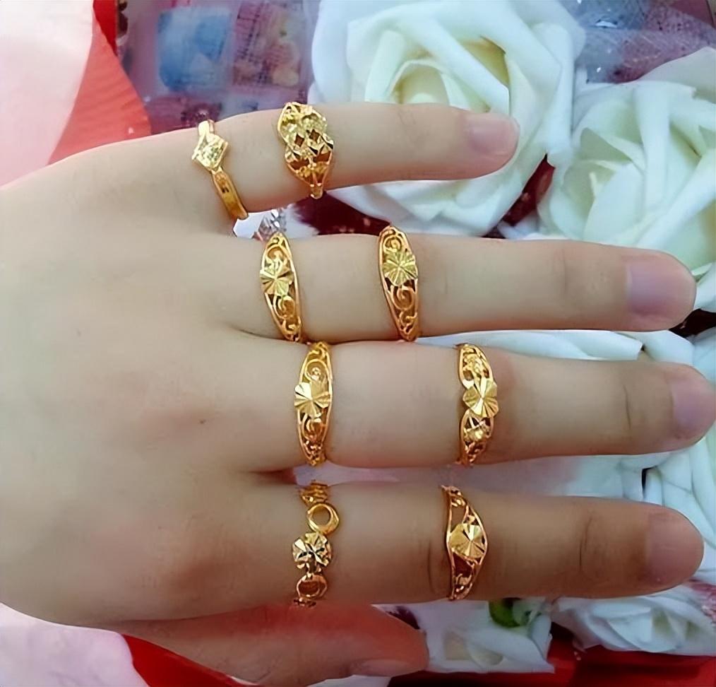 黃金戒指男士(黃金戒指男士款式圖片)