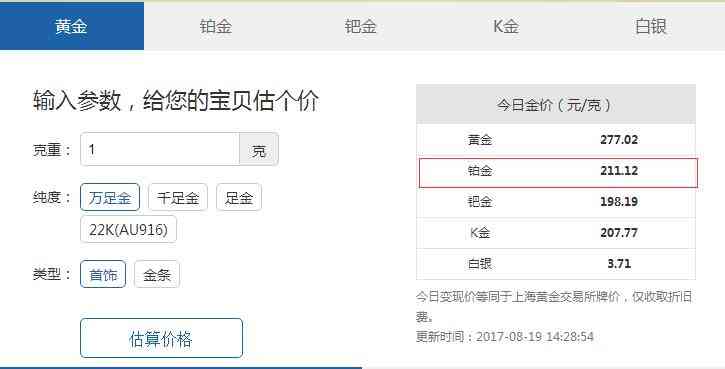 pt900鉑金回收價格(pt900鉑金回收價格)