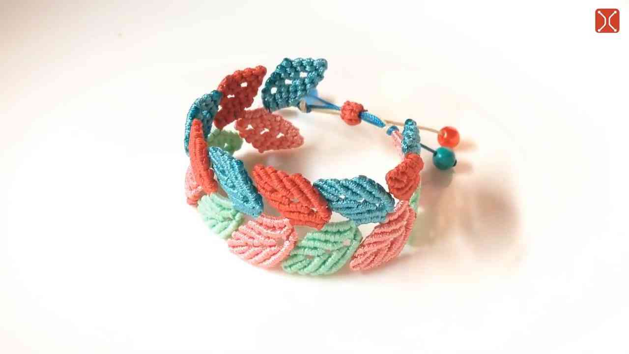 手鏈編織教程簡單易學(手鏈編織教程簡單易學毛線)