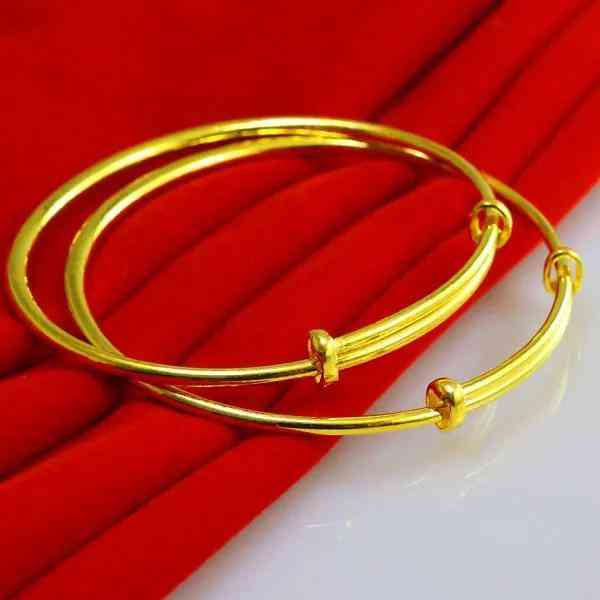 40克實(shí)心黃金手鐲小嗎(實(shí)心金手鐲一般多少克不變形)