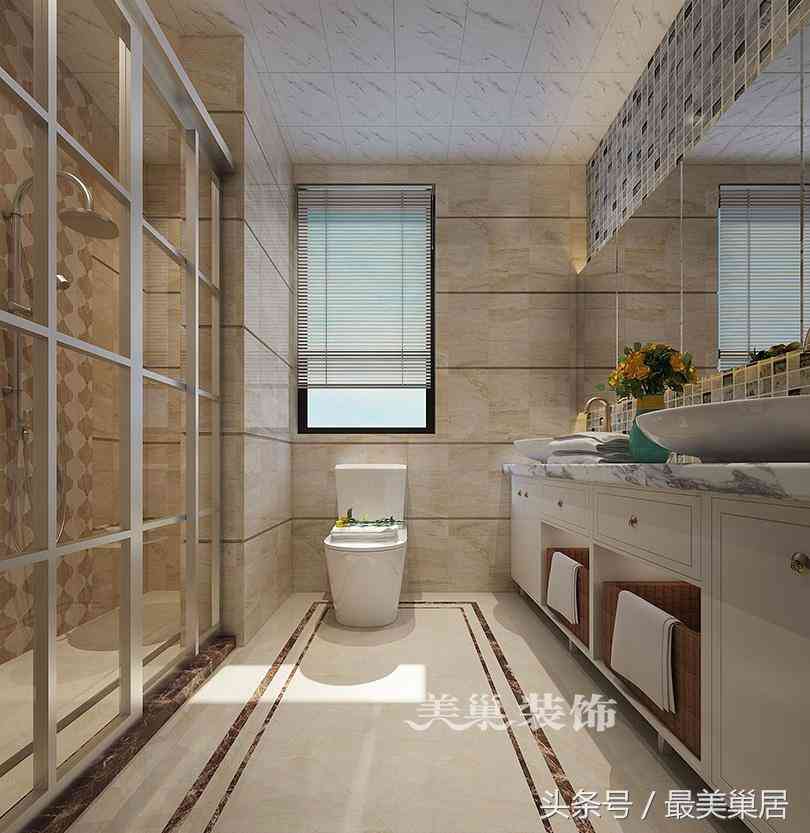 美巢山頂御景園188平裝修樣板間 當躍層洋房遇上中式擺件展示柜