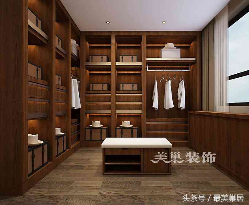 美巢山頂御景園188平裝修樣板間 當躍層洋房遇上中式擺件展示柜