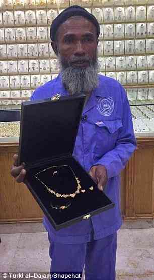 清潔工到沙特旅游 想看金子 被嘲笑