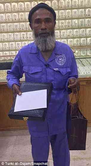 清潔工到沙特旅游 想看金子 被嘲笑