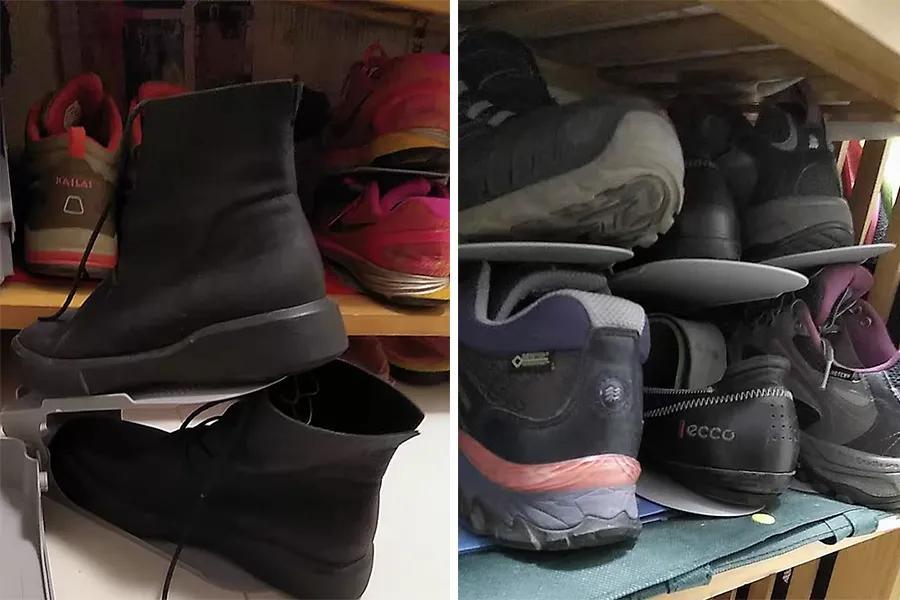 化妝品收納分層架子圖(化妝品貨架擺放效果圖)插圖12