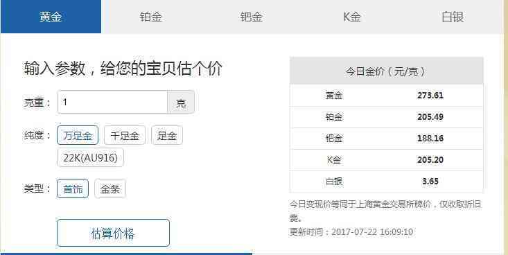 白銀回收價格(金銀回收多少錢一克)
