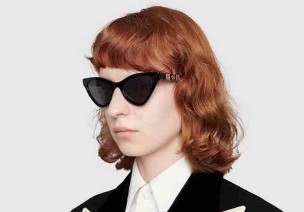 貓眼造型鏡框太陽眼鏡