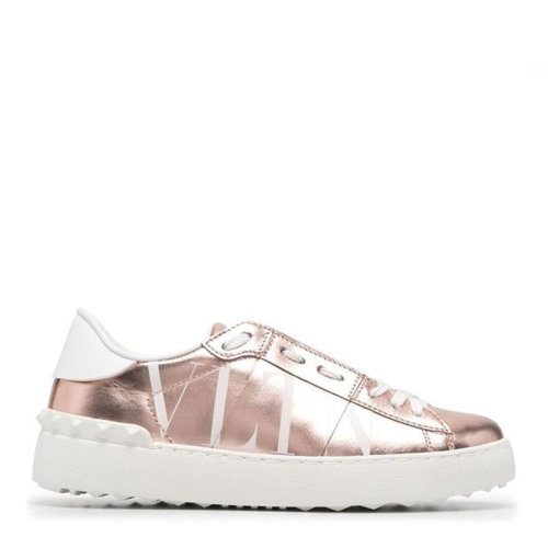 VALENTINO 華倫天奴 女士 鞋靴  低幫字母LOGO印花圓頭板鞋運動鞋 女士休閑運動鞋