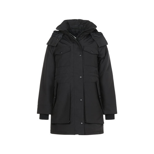 CANADA GOOSE/加拿大鵝 女士羽絨服 女士聚酯纖維GABRIOLA派克大衣鴨絨連帽羽絨服外套 5806L