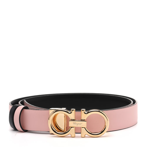 Salvatore Ferragamo/菲拉格慕22年牛皮革帶扣式女士皮帶腰帶23B559