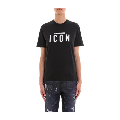 -Dsquared2/D二次方  女士短袖T恤S75GC0872 S22427-MD無吊牌