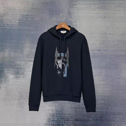  HERMES愛馬仕 22年秋冬 男士 衛(wèi)衣 Sweat a capuche patch cuir H267690HA01LA