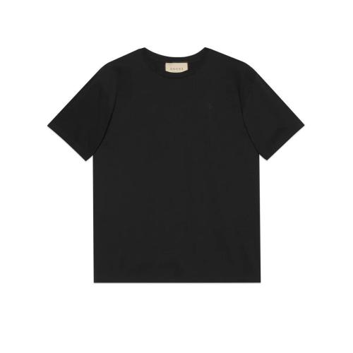  GUCCI古馳 22年秋冬 男士 飾雙G針織棉T恤 548334 XJEJF 1043