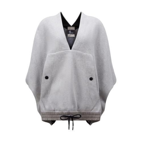  MONCLER蒙可蒙克萊 22年秋冬 女士 斗篷 Wool Fleece Cape H20983G00003899K6912