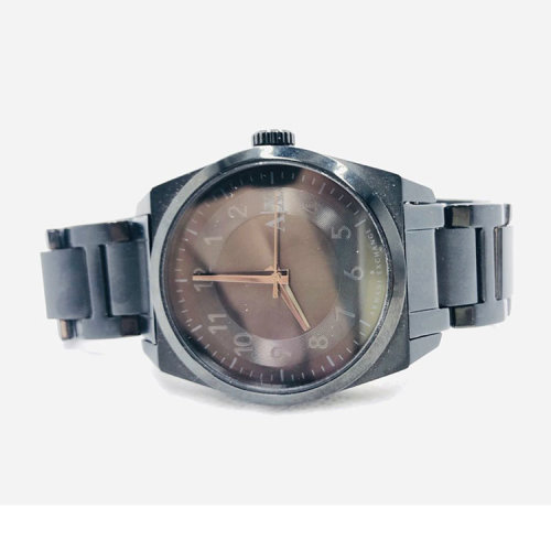 ARMANI EXCHANGE/ARMANI EXCHANGE 男士簡約石英腕表 （單表劃痕）