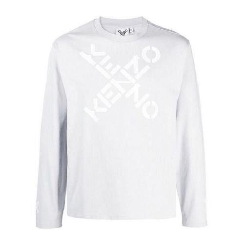  KENZO/高田賢三 男士灰色時(shí)尚休閑針織衫/毛衫 FB55TS1534SK-93 PLFSX