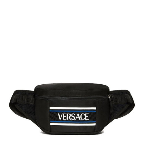 VERSACE/范思哲  男士黑色腰包斜背包男包 DFB7096-DNYNV-D41P