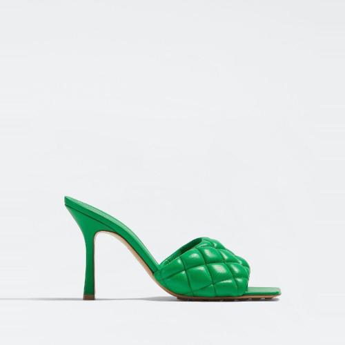  BV葆蝶家 22年秋冬 女士 高跟涼鞋 padded 592015VBRR03708