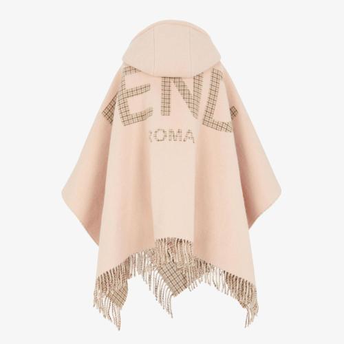  FENDI芬迪 22年秋冬 女士 斗篷 Fendi Poncho FXX722AHR1F0QD1