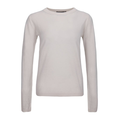 Max mara/Max mara  女士羊毛時(shí)尚修身長(zhǎng)袖針織衫毛衣