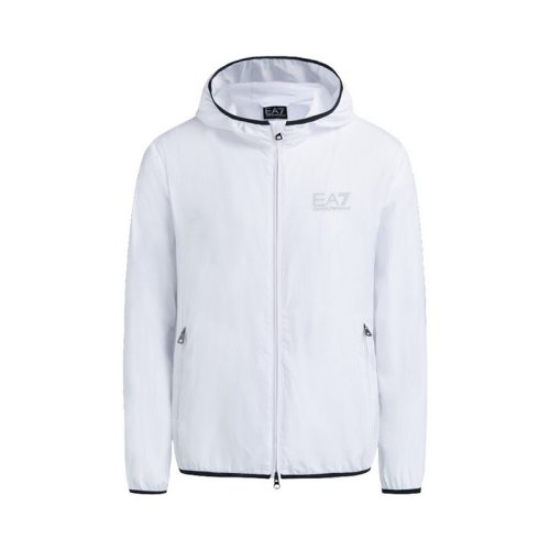  Emporio Armani/安普里奧阿瑪尼 男士白色滌綸夾克 8NPB04 NN7Z 1100 PLFSX