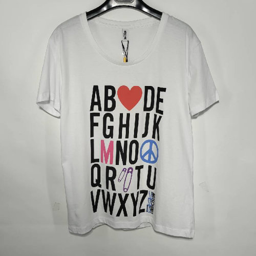 MOSCHINO/莫斯奇諾 男士白色短袖 5 T1923 5504