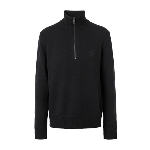 BURBERRY/博柏利 專屬標識高領羊絨男士針織衫/毛衣 80358141