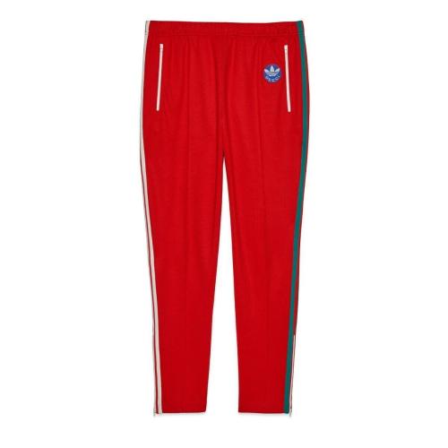  GUCCI古馳 22年秋冬 男士 adidas x Gucci聯(lián)名系列針織棉運動長褲 692109 XJEKY 6480