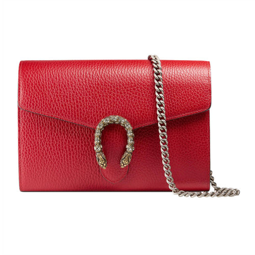 GUCCI/古馳 女士Dionysus系列牛皮革時尚鏈條酒神包單肩斜挎包401231