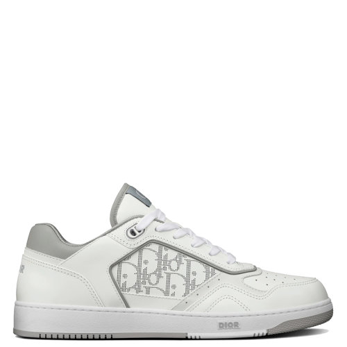 DIOR/迪奧 22年早春新款 B27系列 男士白色老花皮革低幫運(yùn)動(dòng)鞋3SN272ZIJ_H068