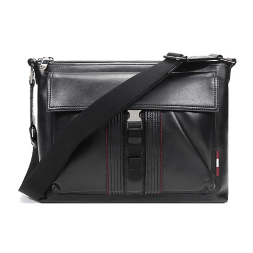 BALLY/巴利 男士皮質(zhì)單肩斜挎包 AMOSH