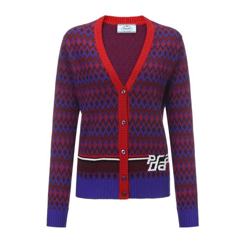 PRADA  混色 時尚 女士針織衫/毛衣 125832 1R87 F0030