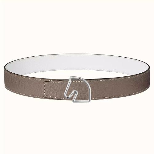  HERMES愛(ài)馬仕 22年秋冬 男士 腰帶 Boucle de ceinture Tete de Cheval %26 Cuir de ceinture re