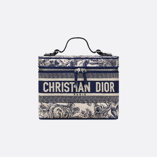 DIOR迪奧 22年秋冬 女士 化妝包 DiorTravel Vanity 手袋 S5480VTDT_M808