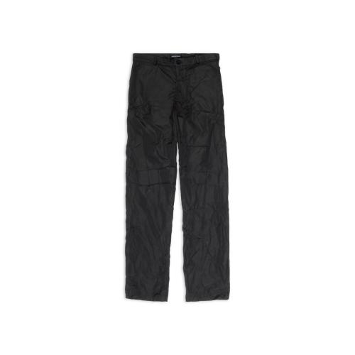  BALENCIAGA巴黎世家 22年秋冬 女士 休閑褲 Packable Trousers in Black 720217TMO051000