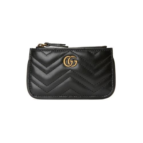  GUCCI古馳 22年秋冬 女士 GG Marmont系列絎縫鑰匙包 671773 DTDHT 1000