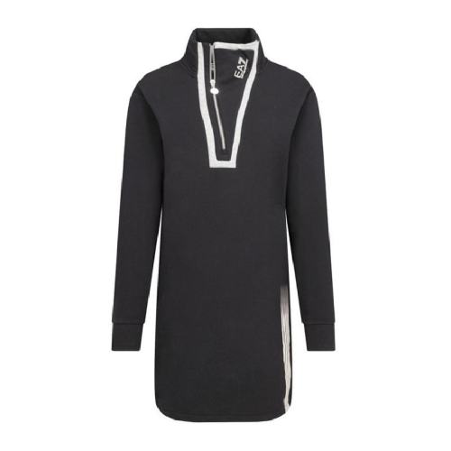  ARMANI/阿瑪尼 阿瑪尼 女士黑色棉質(zhì)連衣裙裙子 6GTA59-J27Z-1200 PLFSX