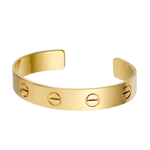 CARTIER/卡地亞 LOVE系列 男士18K金黃金手鐲B6064617