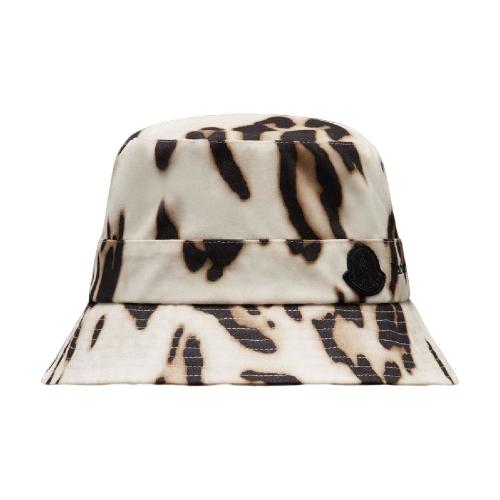  MONCLER蒙可蒙克萊 22年秋冬 男士 帽子 Ocelot Print Bucket Hat H20923B00021M2145S29
